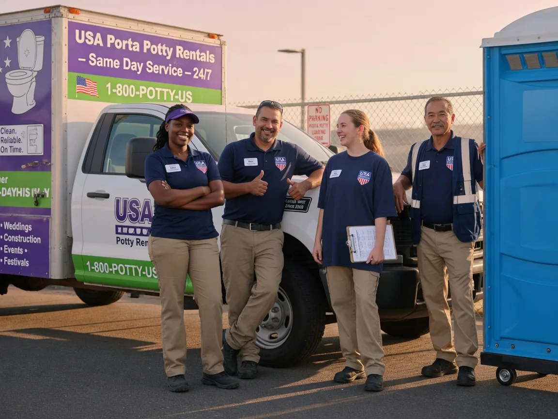 Porta Potty Rental company in Brooks, CA
